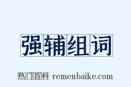 强辅组词是什么意思的图片